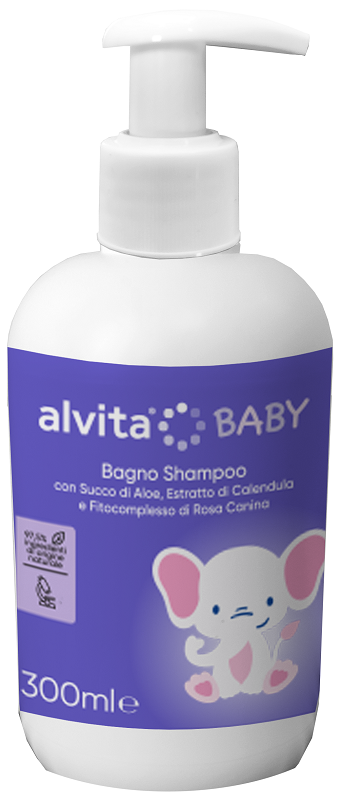 ALVITA BABY BAGNO SHAMPOO 300 ML - Farmacia De Pasquale
