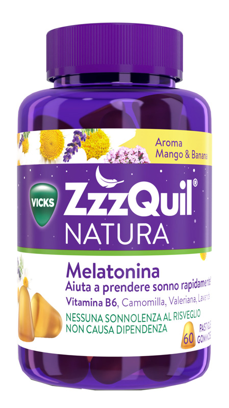 ZZZQUIL SONNO MANGO & BANANA 60 PASTIGLIE GOMMOSE - Farmacia De Pasquale