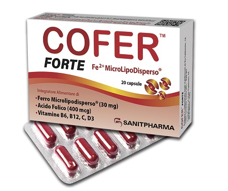 COFER FORTE 20 CAPSULE DA 496 MG - Farmacia De Pasquale