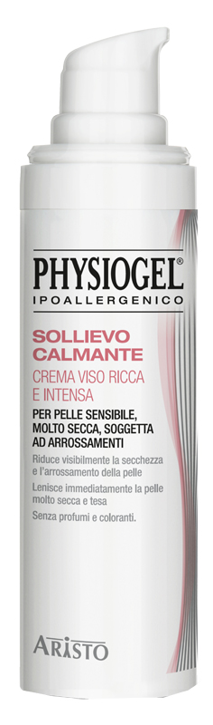 PHYSIOGEL IPOALLERGENICO SOLLIEVO CALMANTE CREMA VISO RICCA E INTENSA 40 ML - Farmacia De Pasquale