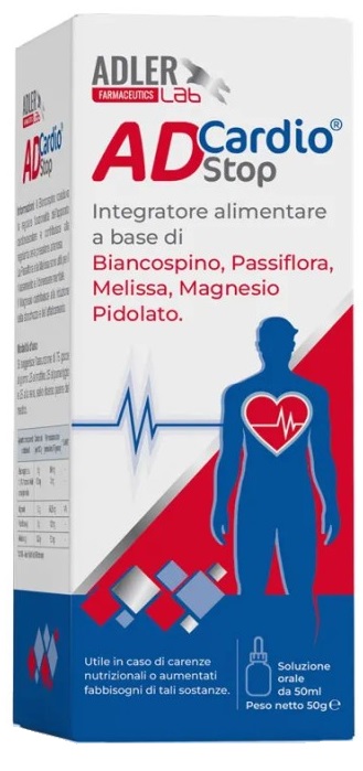 ADCARDIO STOP 50 G - Farmacia De Pasquale