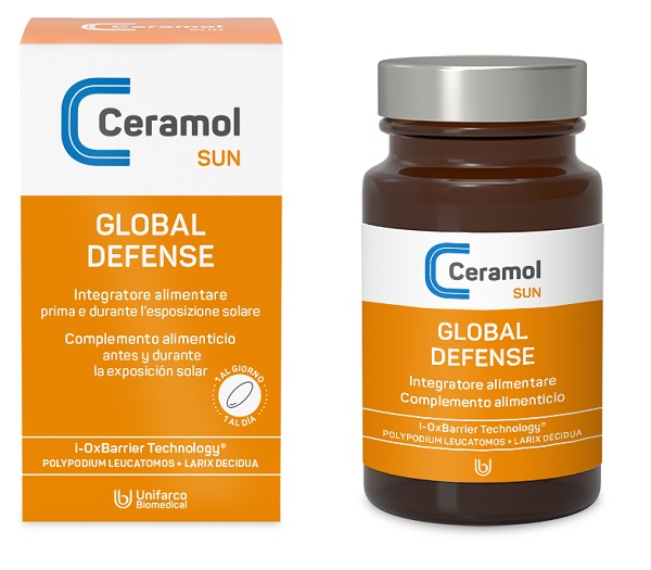 CERAMOL GLOBAL DEFENSE 30 COMPRESSE - Farmacia De Pasquale