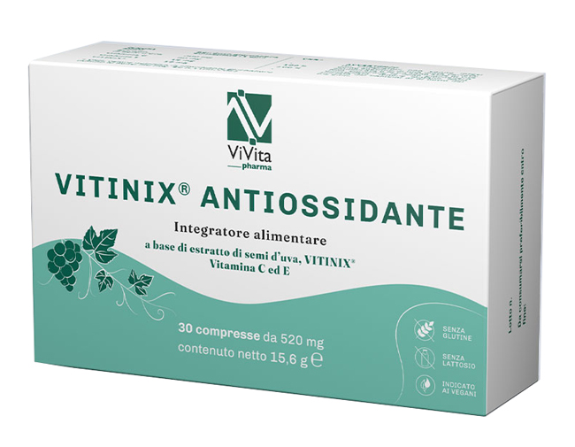 VITINIX ANTIOSSIDANTE 30 COMPRESSE - Farmacia De Pasquale