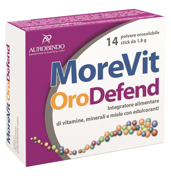 MOREVIT ORODEFEND 14 STICK 1,8 G CON EDULCORANTI - Farmacia De Pasquale