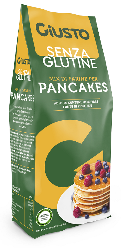 GIUSTO SENZA GLUTINE MIX PANCAKE 400 G - Farmacia De Pasquale