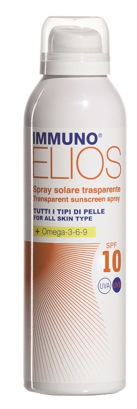 IMMUNO ELIOS SPRAY SOLARE TRASPARENTE SPF 10 150 ML - Farmacia De Pasquale
