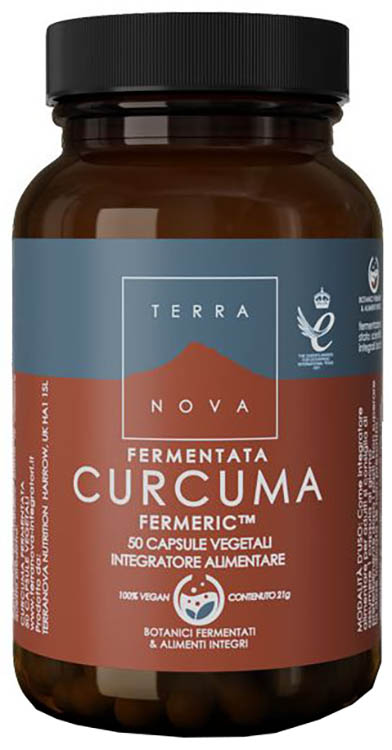 TERRANOVA CURCUMA FERMENTATA 50 CAPSULE - Farmacia De Pasquale
