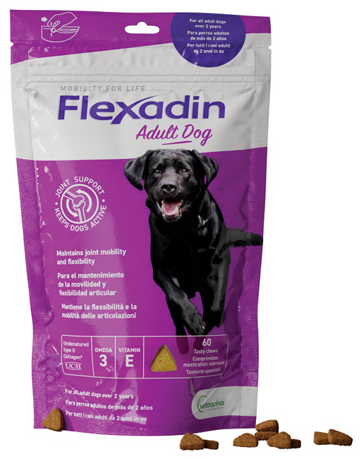 FLEXADIN ADULT DOG 60 TAVOLETTE APPETIBILI - Farmacia De Pasquale