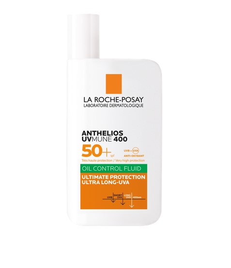 ANTHELIOS FLUIDO OIL CONTROL CON PROFUMO UVMUNE SPF50+ 50 ML - Farmacia De Pasquale