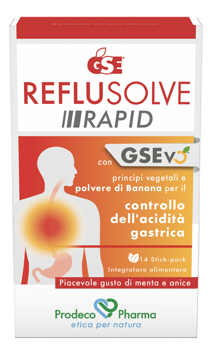 GSE REFLUSOLVE RAPID 14 STICK PACK - Farmacia De Pasquale