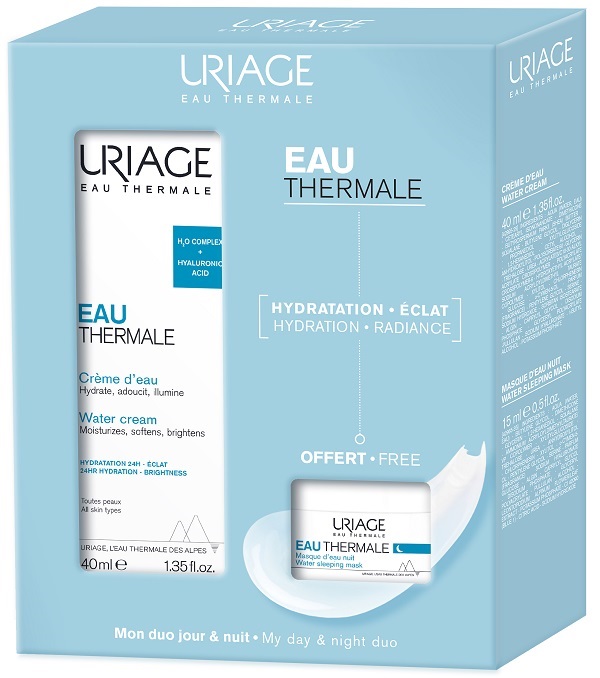 URIAGE PROMO COFFRET CREME DEAU 40 ML + MASQUE DEAU 15 ML - Farmacia De Pasquale