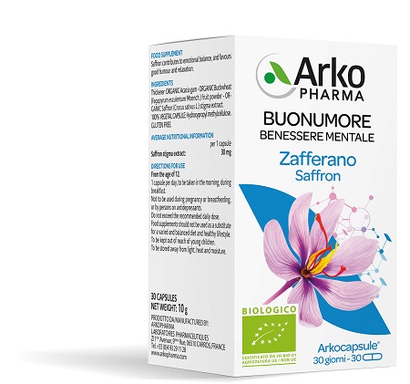 ARKOCPS ZAFFERANO BIO 30 CAPSULE - Farmacia De Pasquale