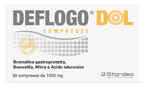 DEFLOGO DOL 30 COMPRESSE MP 1050 MG SENZA GLUTINE SENZA LATTOSIO - Farmacia De Pasquale