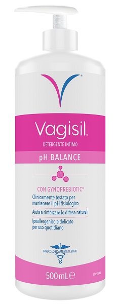 VAGISIL DETERGENTE PH BALANCE 500 ML - Farmacia De Pasquale
