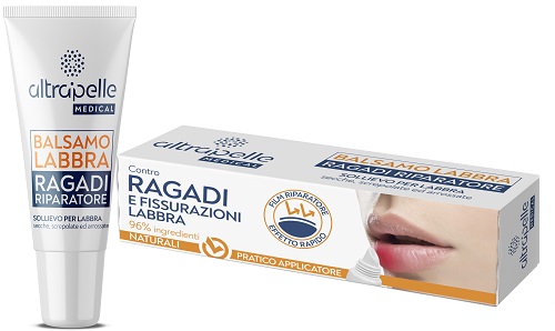 ALTRAPELLE MEDICAL BALSAMO LABBRA RAGADI RIPARATORE 8 ML - Farmacia De Pasquale