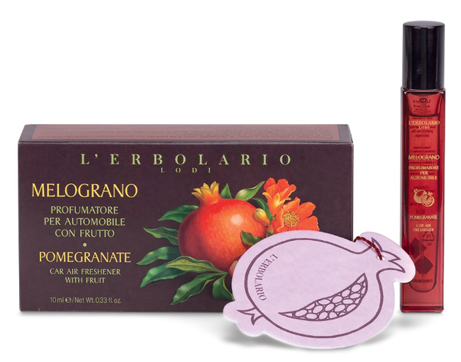 MELOGRANO PROFUMATORE AUTOMOBILE CON FRUTTO EDIZIONE LIMITATA 10 ML - Farmacia De Pasquale