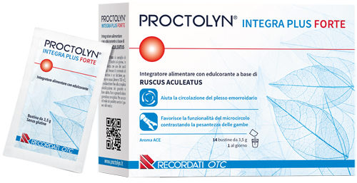 PROCTOLYN INTEGRA PLUS FORTE 14 BUSTINE - Farmacia De Pasquale
