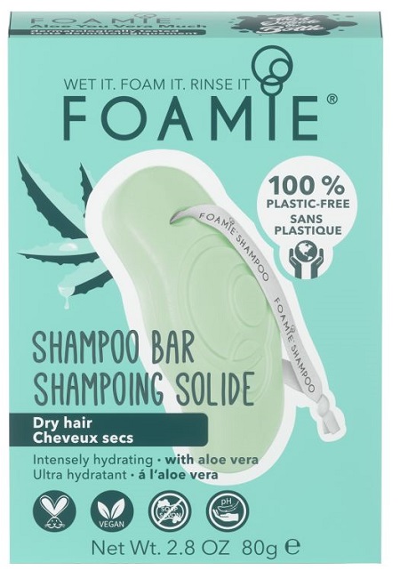 FOAMIE SHAMPOO BAR ALOE YOU VERA MUCH 80 G - Farmacia De Pasquale