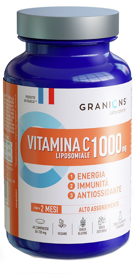 GRANIONS VITAMINA C LIPOSOMIALE 1000MG 60 COMPRESSE - Farmacia De Pasquale