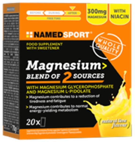 MAGNESIUM BLEND OF 2 SOURCE 20 BUSTINE DA 3,5 G - Farmacia De Pasquale