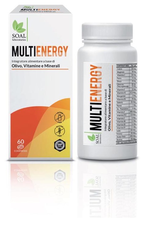 MULTIENERGY 60 COMPRESSE - Farmacia De Pasquale
