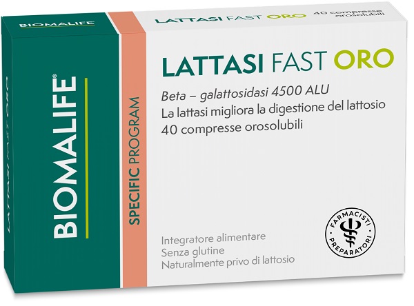 LATTASI FAST ORO 40 COMPRESSE - Farmacia De Pasquale