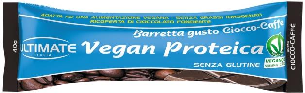 ULTIMATE BARR VEGAN PROTEICA CIOCCO CAFFE' 1 PEZZO 40 G - Farmacia De Pasquale