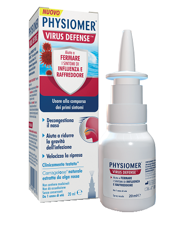 PHYSIOMER VIRUS DEFENSE 20 ML - Farmacia De Pasquale