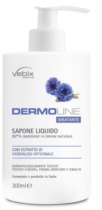 VEBIX DERMOLINE FIORDALISO SAPONE LIQUIDO 300 ML - Farmacia De Pasquale
