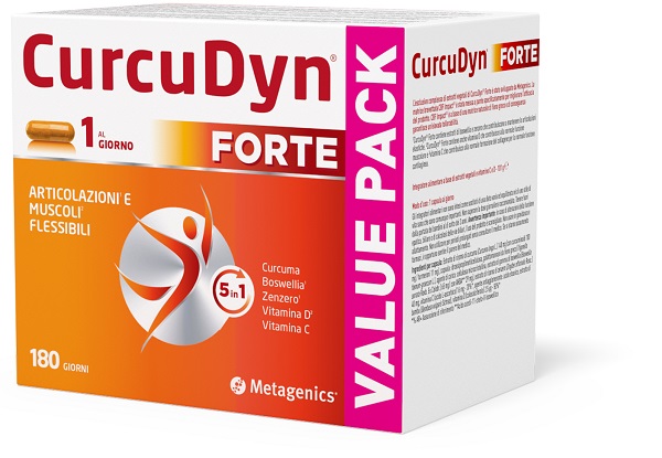 CURCUDYN FORTE 180 CAPSULE SENZA GLUTINE SENZA LATTOSIO - Farmacia De Pasquale