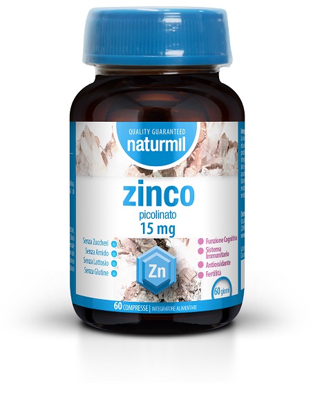 ZINCO PICOLINATO 15MG 60 COMPRESSE - Farmacia De Pasquale