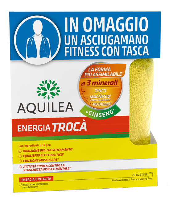 AQUILEA ENERGIA TROCA' + GINSENG PROMOPACK 20 BUSTINE - Farmacia De Pasquale