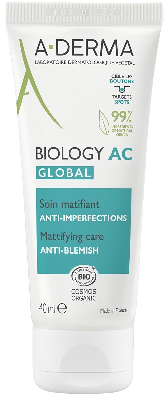 ADERMA BIOLOGY AC GLOBAL TRATTAMENTO OPACIZZANTE ANTI IMPERFEZIONI 40 ML - Farmacia De Pasquale