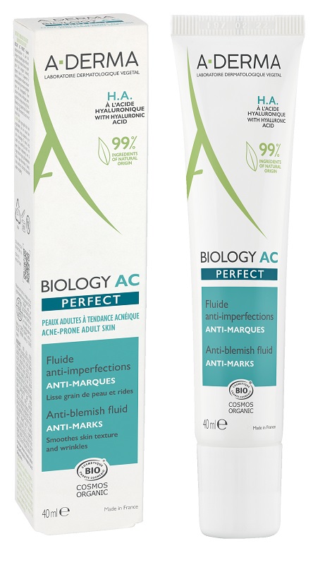 ADERMA BIOLOGY AC PERFECT FLUIDO ANTI IMPERFEZIONI 40 ML - Farmacia De Pasquale