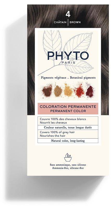COLOR KIT 4 CASTANO LATTE RIVELATORE 50 ML + CREMA COLORANTE 50 ML + MASCHERA PROTETTIVA COLORE 12 ML + GUANTI - Farmacia De Pasquale