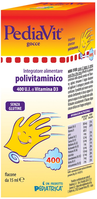 PEDIAVIT GOCCE 15 ML - Farmacia De Pasquale