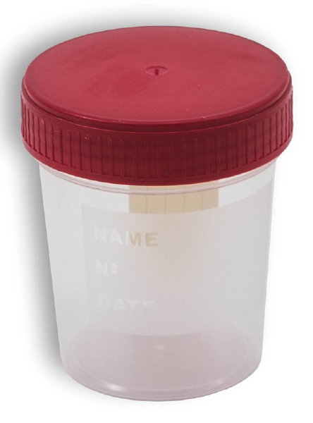 CONTENITORE PER URINA DA 120ML PHARMAMENTIS CON TAPPO A VITE - Farmacia De Pasquale