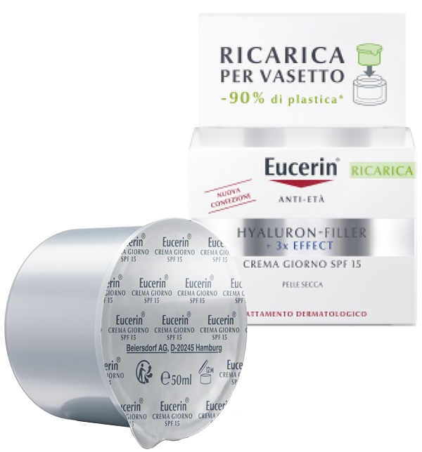 EUCERIN FACE CREAM ANTI AGE HYALURON GIORNO SPF15 50 ML - Farmacia De Pasquale