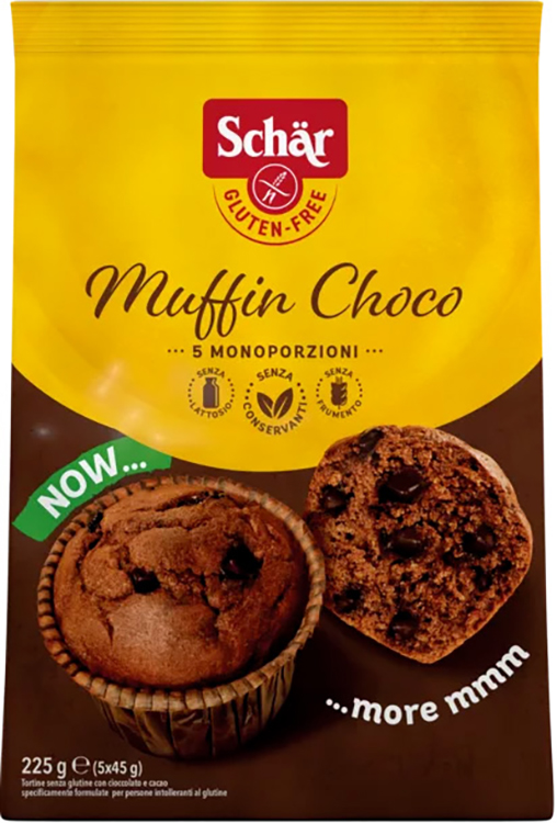 SCHAR MUFFIN CHOCO 225 G - Farmacia De Pasquale