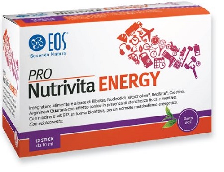 EOS PRO NUTRIVITA ENERGY 12 STICK - Farmacia De Pasquale
