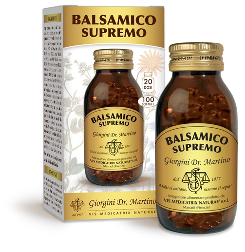 BALSAMICO SUPREMO 100 SOFTGEL 83 G - Farmacia De Pasquale
