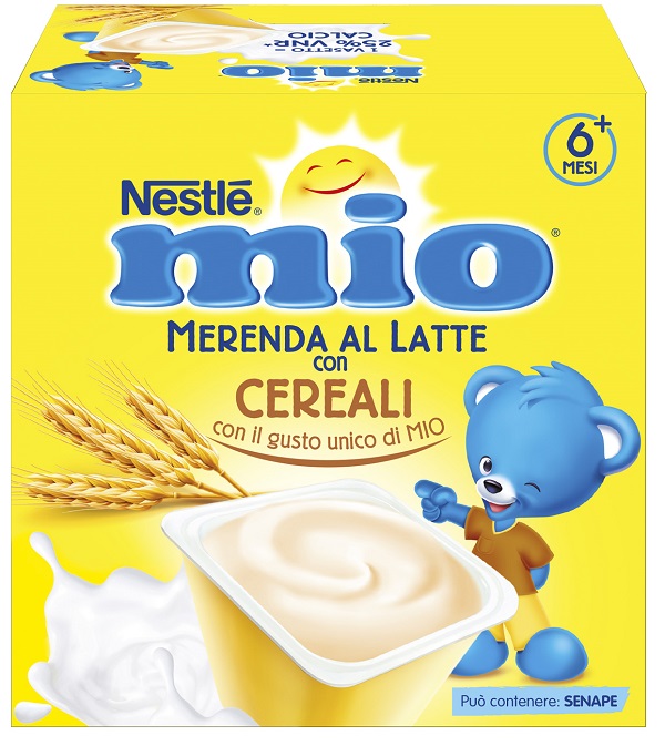 MIO MERENDA AL LATTE CEREALI 4 PEZZI DA 100 G - Farmacia De Pasquale