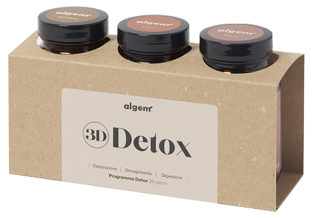 ALGEM NATURA 3D DETOX PACK COMPOSTO DA 3 PRODOTTI : ALGEM SUPREME ZENZERO 50 COMPRESSE + ALGEM SUPREME LIPOS 40 CAPSULE + ALGEM SUPREME HEPUR 40 CAPSULE - Farmacia De Pasquale