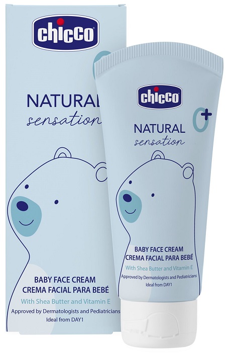 CHICCO NATURAL SENSATION CREMA VISO 50 ML - Farmacia De Pasquale
