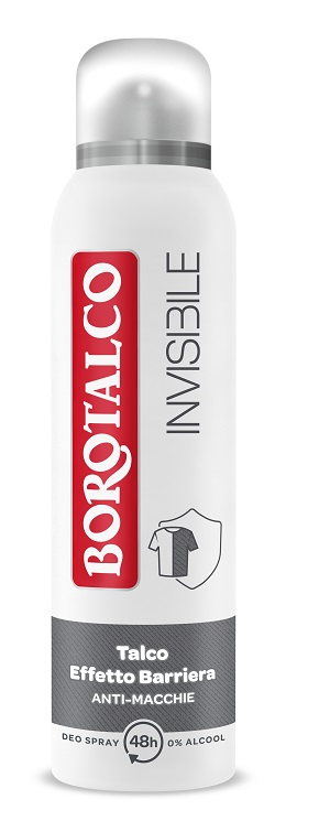 BOROTALCO DEO SPRAY INVISIBILE GRIGIO 150 ML - Farmacia De Pasquale