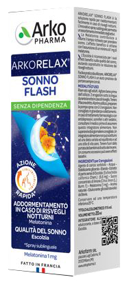 ARKORELAX FLASH SONNO SPRAY 20 G - Farmacia De Pasquale
