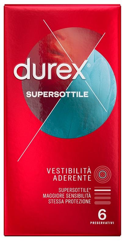 PROFILATTICO DUREX SUPERSOTTILE CLOSE FIT 6 PEZZI - Farmacia De Pasquale