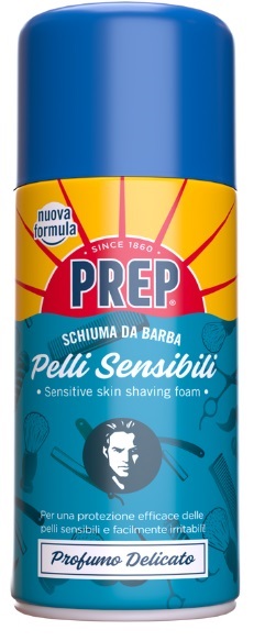 PREP SCHIUMA BARBA PELLI SENSIBILI 300 ML - Farmacia De Pasquale