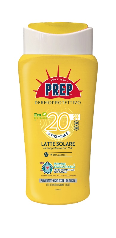 PREP LATTE SOLARE SPF20 ECO 200 ML - Farmacia De Pasquale