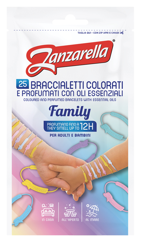 ZANZARELLA BRACCIALETTI FAMILY 25 PEZZI - Farmacia De Pasquale